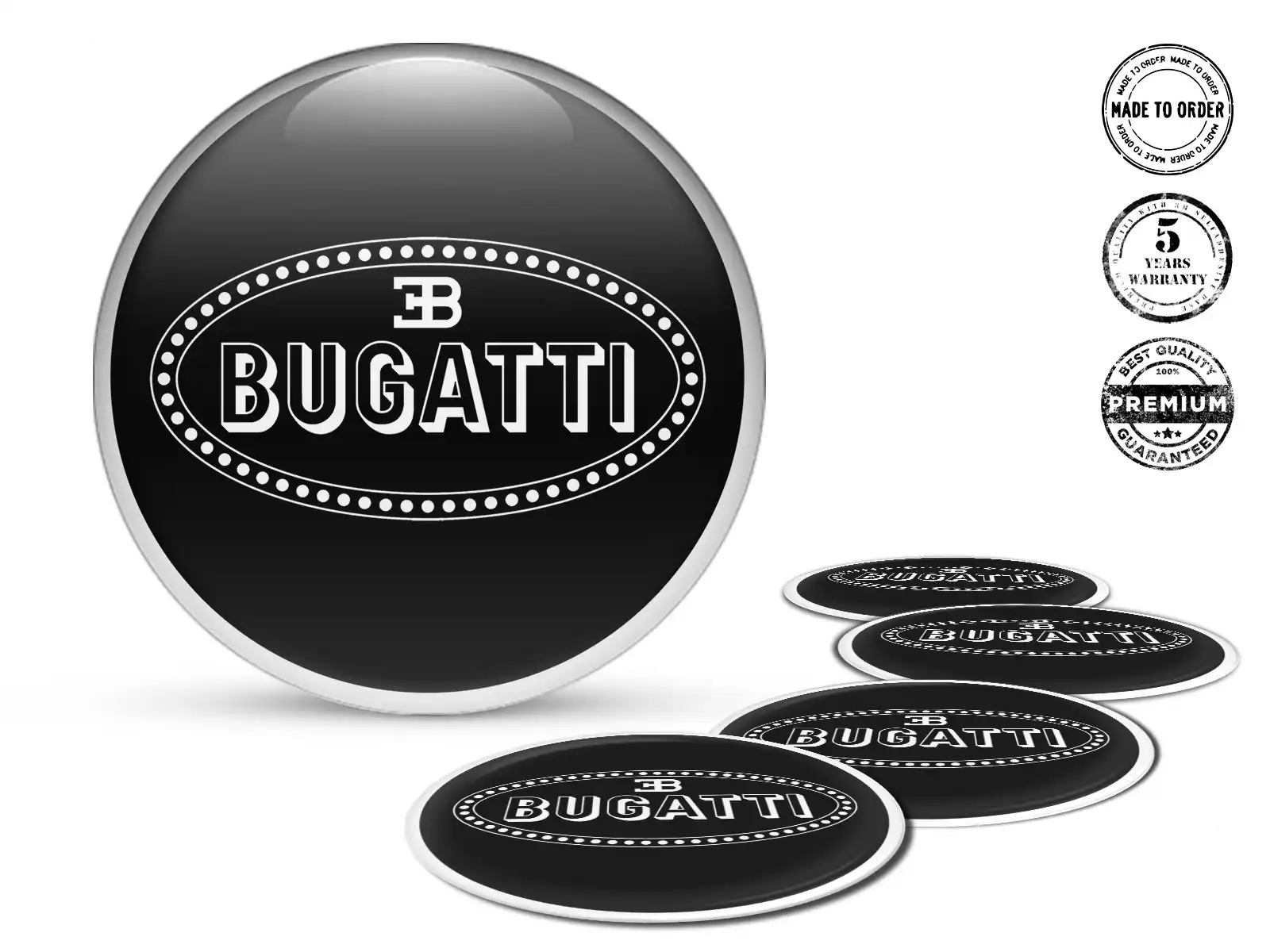 Bugatti Individuelle Dome Sticker Luminous Racing Velocity